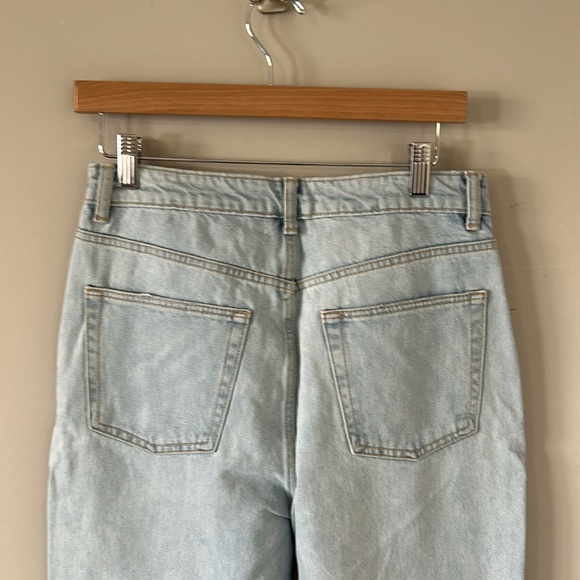 Lovers and Friends Reece Jean High Rise Rigid Slim Straight Palms Sz 28 NEW - Picture 7 of 14